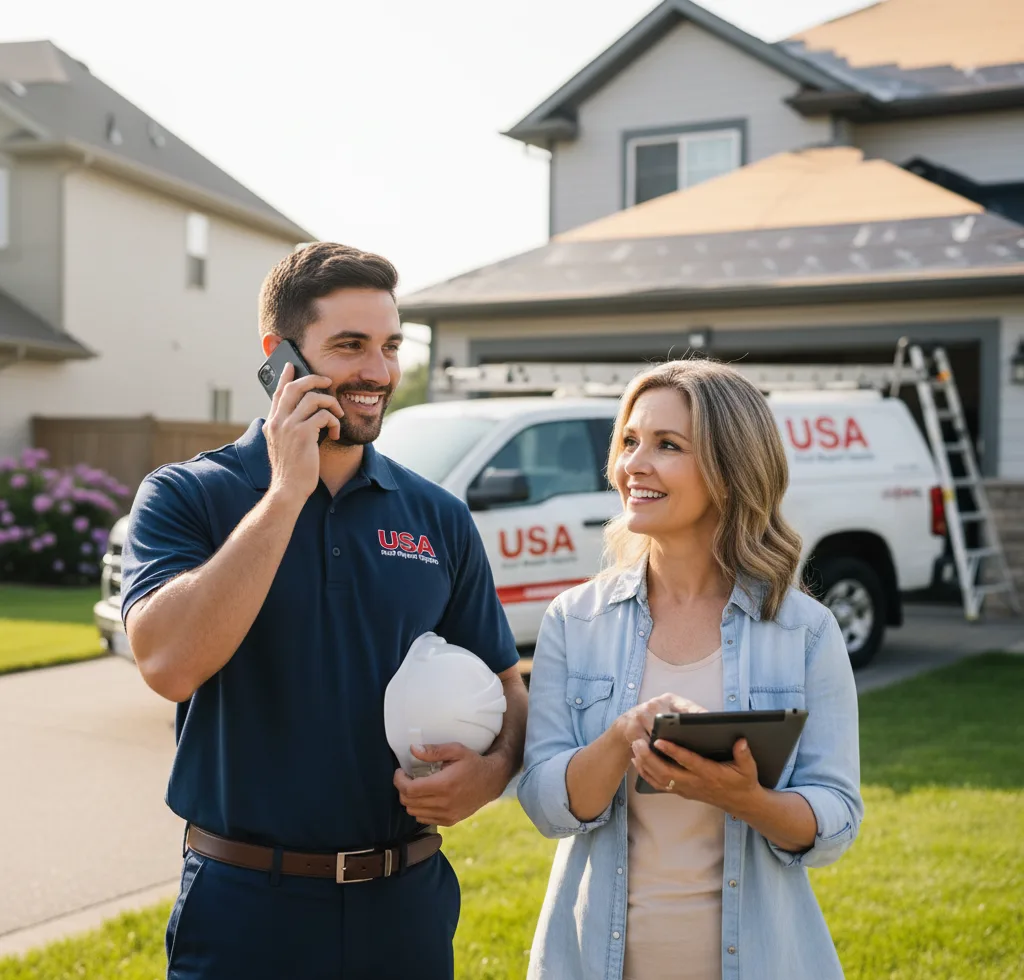 USA Roof Repair Experts customer support in Hickory